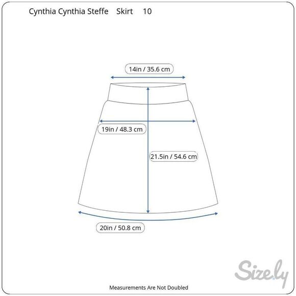 Cynthia Cynthia Steffe Skirt Size 10 Yellow Stripe - Picture 11 of 11